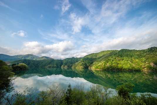 徳山湖(岐阜県揖斐郡)