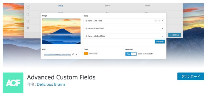 Advanced Custom Fields