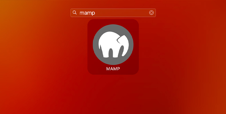 LaunchpadからMAMPを探す