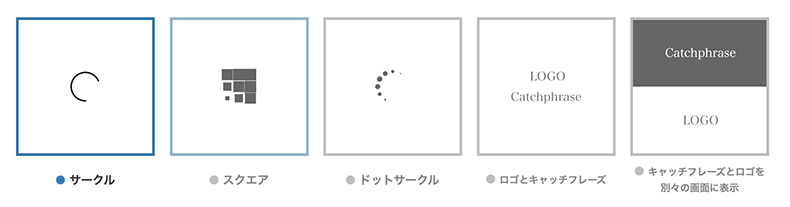 ロード画面のタイプ